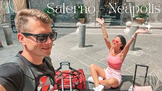 #57 Salerno, traukiniu iš Salerno į Neapolį, Italy | Italija kelionės vlogas