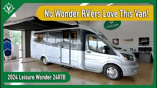 2024 Leisure Travel Vans Wonder 24RTB |10 Features In Under 10 Minutes!