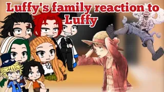 Luffy's family reaction to Luffy 🇷🇺/🇬🇧