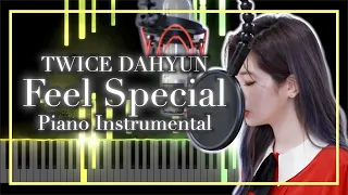 TWICE DAHYUN - Feel Special - Piano Tutorial - with Synthesia