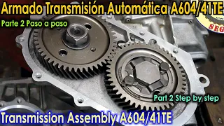 Rebuild Transmission A604/41TE