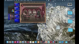 How To Play Darklands 1992 on MAC? Parallels Desktop (Intro & Gameplay)