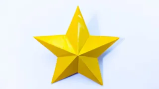 How to Make 3D Star for your Christmas Decoration | Easy Paper Craft | DIY
