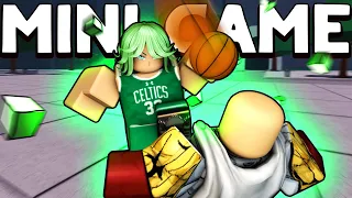 Playing a BASKETBALL GAME in The Strongest Battlegrounds ROBLOX