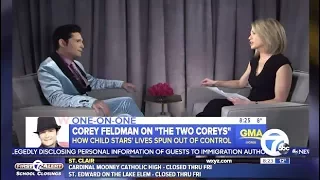 Corey Feldman Talks New Movie "The Two Coreys"  (GMA)