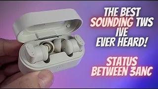 STATUS BETWEEN 3ANC Review! - The BEST TWS Sounding EarBuds i've ever heard!!