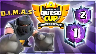 🏆 D.I.M.A.S - Чемпион QUESO CUP на 50.000$ ? Бои против Лучших Игроков Мира! / Clash Royale