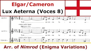 Edward Elgar (arr. John Cameron) - Lux Aeterna (Voces8)