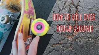 Soft vs Hard Skateboard wheels (roll over anything)