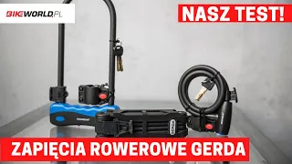 Test: Zapięcia rowerowe Gerda