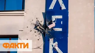 В Киеве обстреляли из гранатомета здание канала 112 Украина. Введен план Сирена