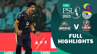 Full Highlights | Karachi Kings vs Quetta Gladiators | Match 6 | HBL PSL 8 | MI2T