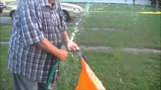 Angry Grandpa vs Slip-N-Slide