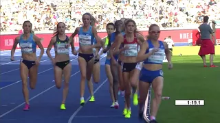 Konstanze Klosterhalfen läuft beim ISTAF in Berlin Bestzeit über 1.500 m in 3:58,92 min