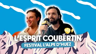 FESTIVAL DE L'ALPE D'HUEZ - Benjamin Voisin & Jérémie Sein pour L'ESPRIT COUBERTIN