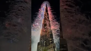 ❤️ 2024 Happy New Year 2024 | Burj Khalifa fireworks | #2024fireworks #dubai #burjkhalifa ❤️