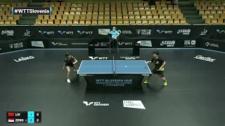 Liu Weishan vs Zeng Jian | WTT Contender Laško 2021 | WS | QF