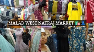 Malad West Natraj Market |street shopping | farida sayyed vlogs