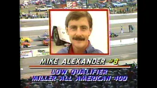Nashville Fairgrounds - Miller All American 400 Qualifying (full broadcast) - October 17, 1987