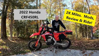 2022 Honda CRF450RL Review