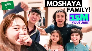 We Met the Biggest Arab Youtuber 🇸🇦|| Moshaya Family