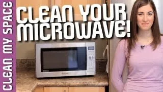 How to Clean A Microwave! Easy Kitchen Appliance Cleaning Ideas That Save Time (Clean My Space)