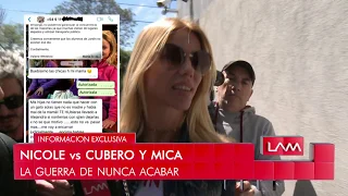 Nicole Neumann intratable: Le dijo "gato" a Mica y bloqueó a Cubero