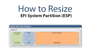 How to Resize EFI System Partition [Hackintosh]