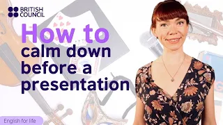 How to calm down before a presentation