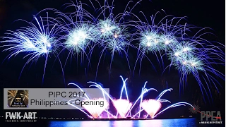 (HD) Philippine International Pyromusical Competition 2017 - Philippines Opening