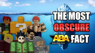 The Most Obscure ABA Fact Iceberg Explained