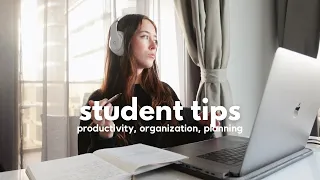 BACK TO SCHOOL PREP | how to stay organized, productive study habits & planning tips!