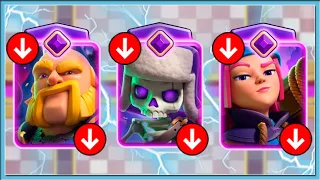 🤣 NERF ALL EVOLUTION AND SPELLBAIT STRONG AGAIN! BALANCE CHANGES  / Clash Royale