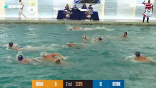 Men's Water Polo: vs Iona 10-21-22 Highlights