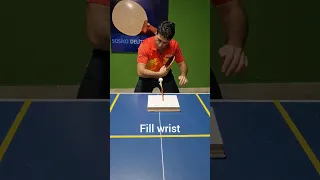 Advanced Backhand TopSpin #shortsvideo #shortsyoutube #tricks #howto #howtomake