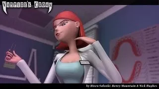 "Vampire's Crown" WIMPY Vampire visits SEXY Dentist - Funny Animation