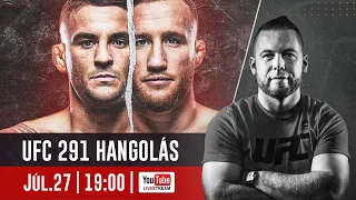 UFC 291: Poirier vs Gaethje 2 hangolás | Breakfist Live 2023.07.26