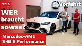 Mercedes-AMG S 63 E Performance: Wer braucht sowas? Antworten vom CEO! – Fahrbericht | ams