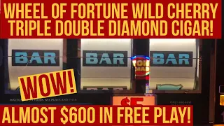 Old School Slots Presents: $10 Cigar, Double💎Deluxe & Triple Double 💎 Wheel of Fortune Wild Cherry!