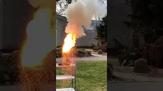 Walter White's Thermite #shorts #scienceexperiment #chemistry