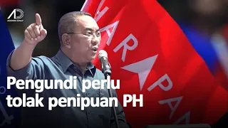 PH bohong keupayaan urus negara, tak mampu lindungi rakyat