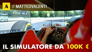 Cosa cambia tra un SIMULATORE domestico e uno da 100.000 EURO con scocca F1 🏎️ in CARBONIO?