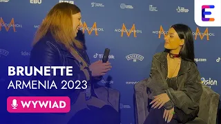 BRUNETTE 🇦🇲 (EUROWIZJA 2023 ARMENIA) INTERVIEW | live from Liverpool