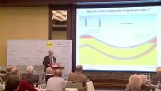 Dr. Volker Wrede: Hydraulic Fracturing in Deutschland - Die Risiken aus geowissenschaftlicher Sicht