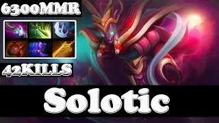 Dota 2 - Solotic 6300 MMR Plays Spectre WITH 42 KILLS vol 3 - Ranked Match Gameplay