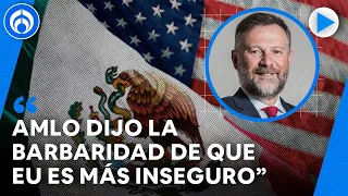 AMLO se equivoca y miente al decir que México es más seguro que EU: Leo Zuckermann