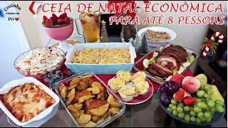 CEIA DE NATAL COMPLETA E  ECONÔMICA PARA ATÉ 8 PESSOAS- CARDÁPIO COMPLETO 2021