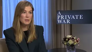 Rosamund Pike, Jamie Dornan & War Correspondent Paul Conroy on A PRIVATE WAR