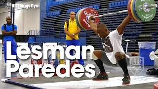 Lesman Paredes (94kg Colombia Junior) 2015 World Weightlifting Championships