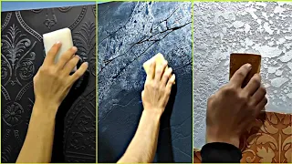 6 amazing ways to use wall putty to make modern wall decor